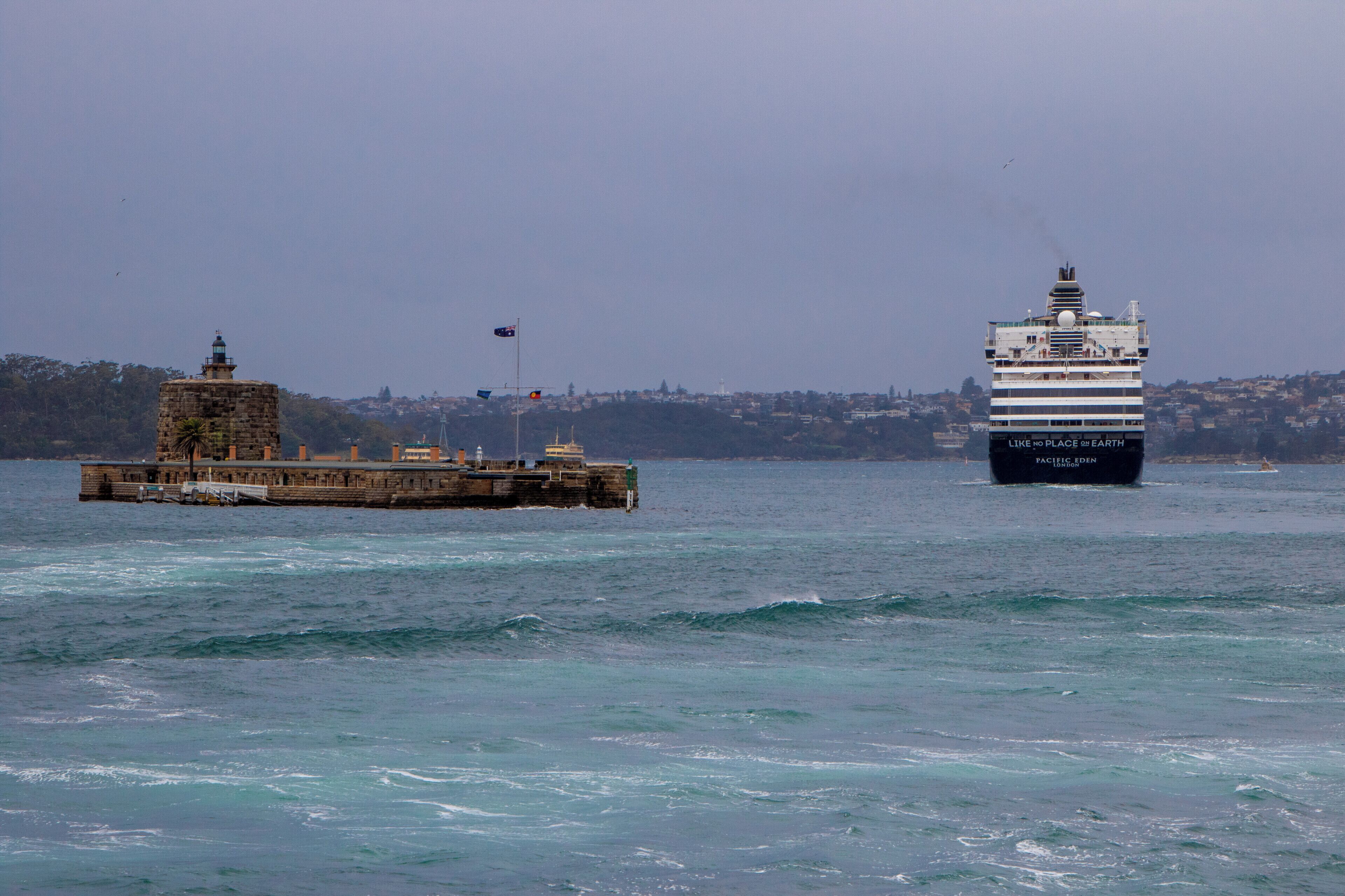 The Convicts of the past know why it is called "Pinchgut Island" 