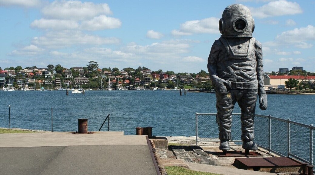 Cockatoo Island is a great place to explore when you're in Sydney. A short ferry ride takes you to an Island full of history and cool stuff.