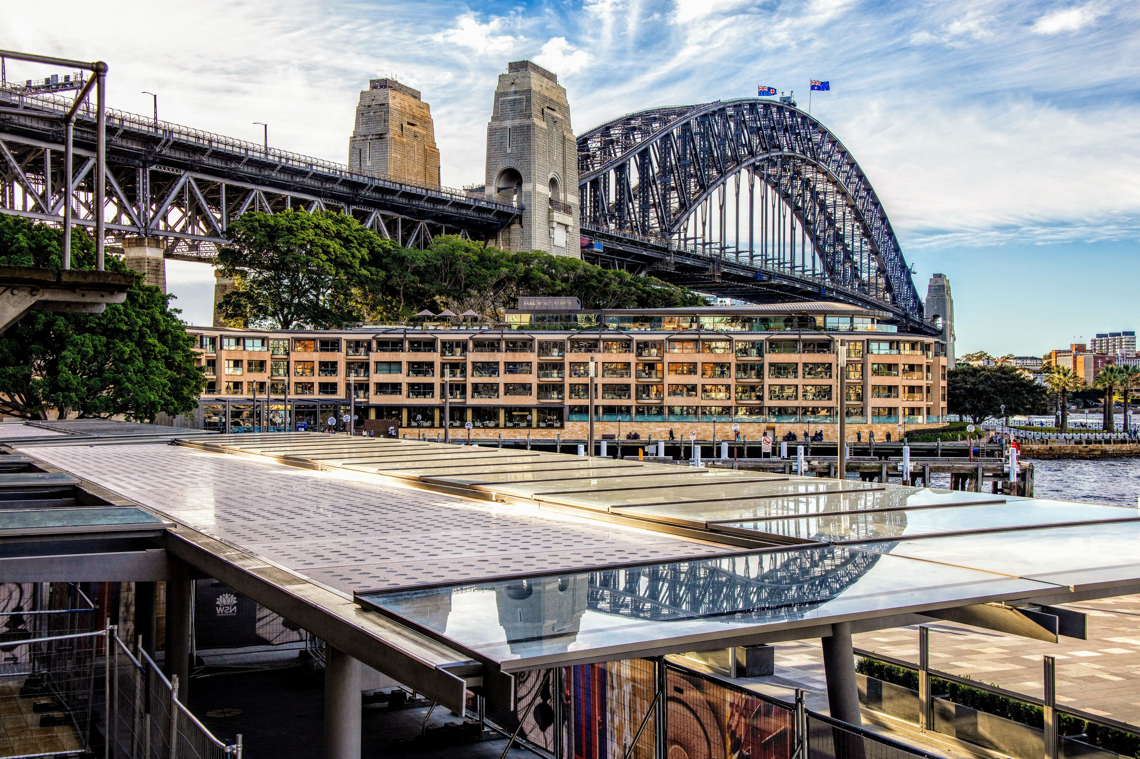 As seen from The Rocks