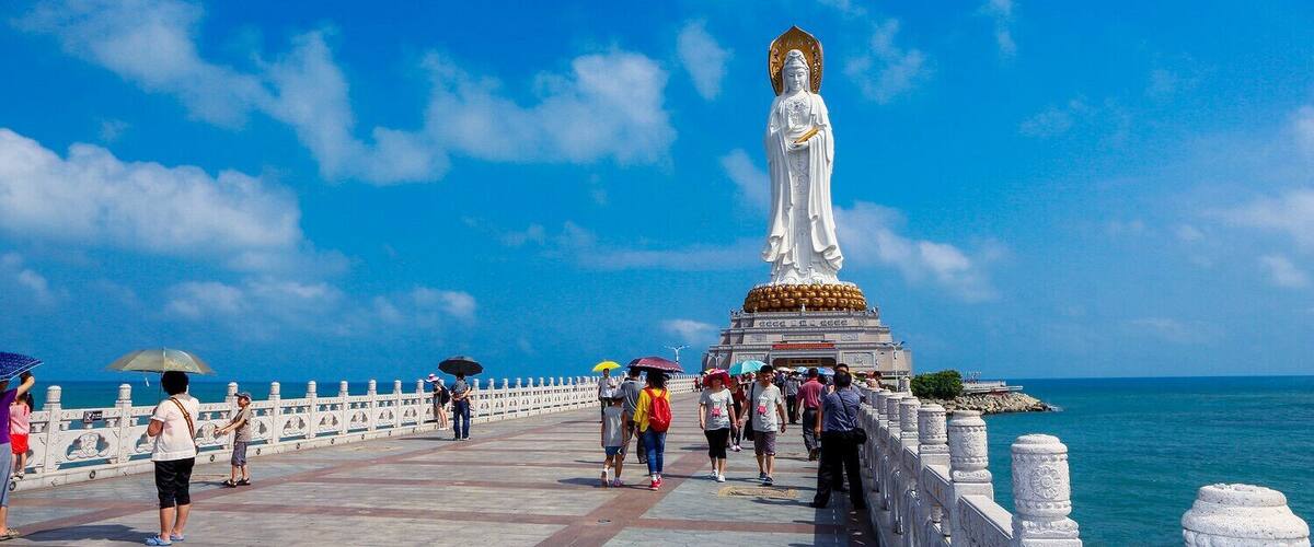 The #Guanyin of the South Sea of #Sanya,one of the largest cultural tourist attractions in China.
https://twitter.com/Beautifulgx
