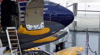 Great place, modern too and free. Planes and Cars! and cocktails!