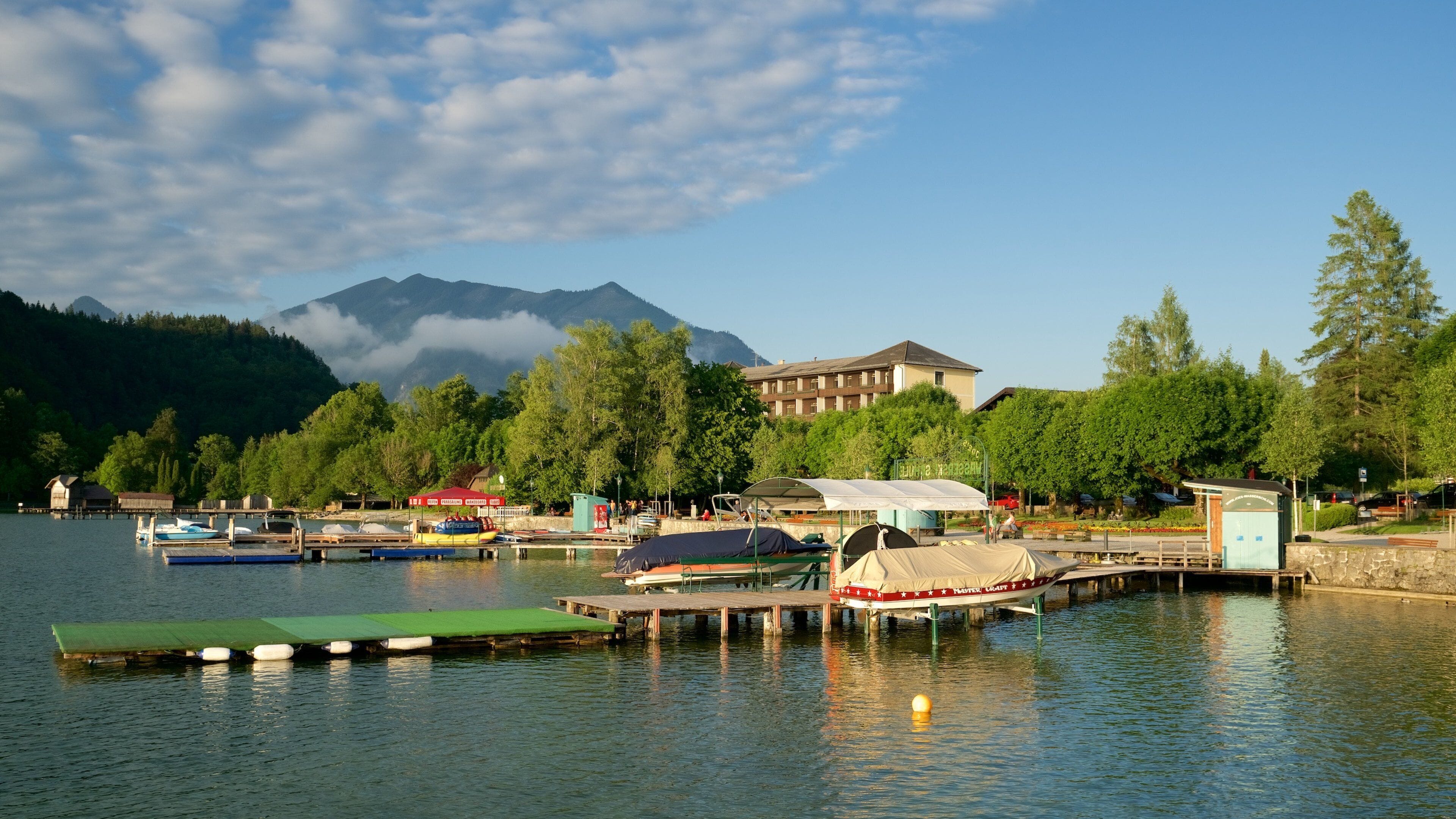 Strobl แสดง ทะเลสาบหรือแอ่งน้ำ