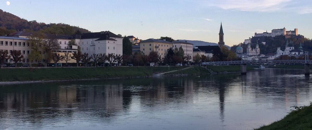 Breathtaking view of Salzburg
#Blue