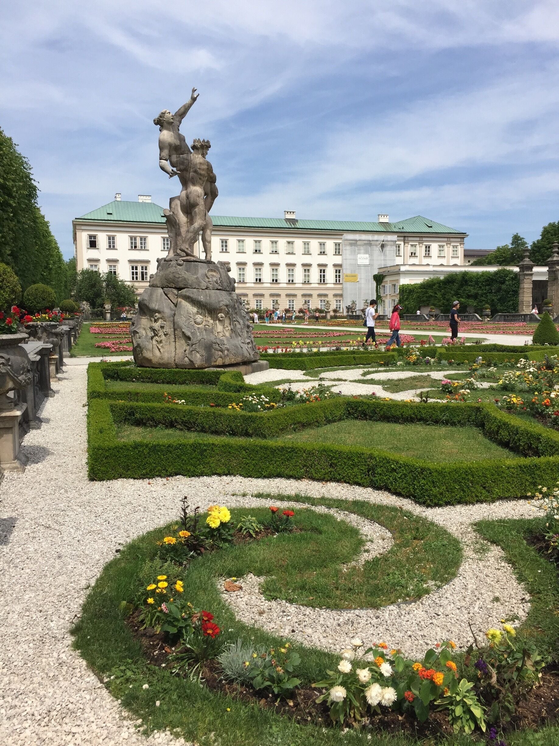 It is time to take a break and relax with a good cup of coffee at Schloss Mirabell. Feel well at Salzburg and don't miss Mozart!
