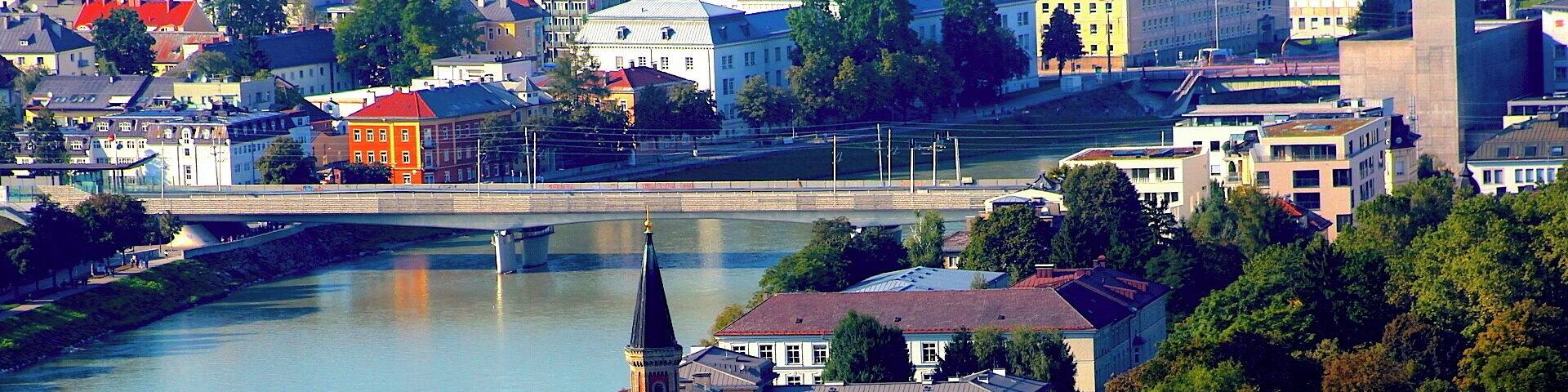 View of the Salzach river from the Fortress two. #endlesssummer