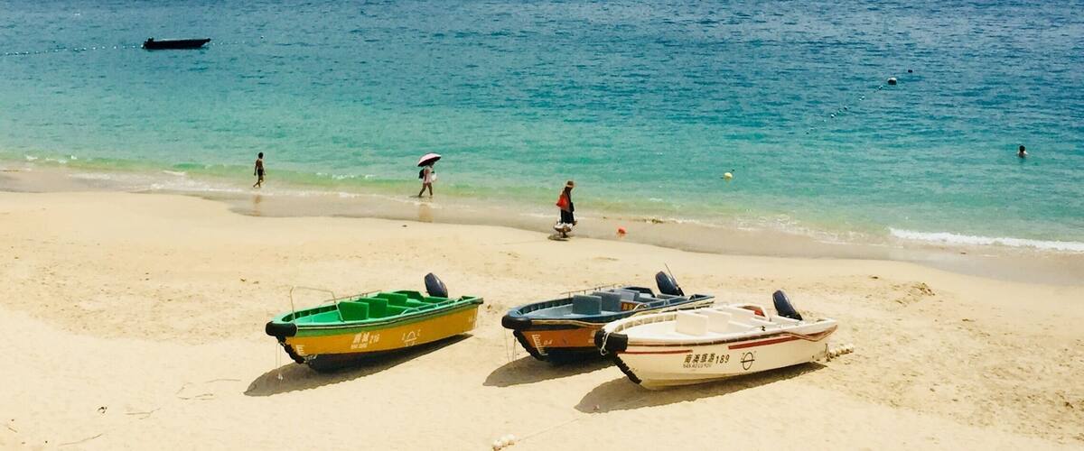 Beach camping, drinks, volleyball, and swimming, not a bad way to spend a weekend!