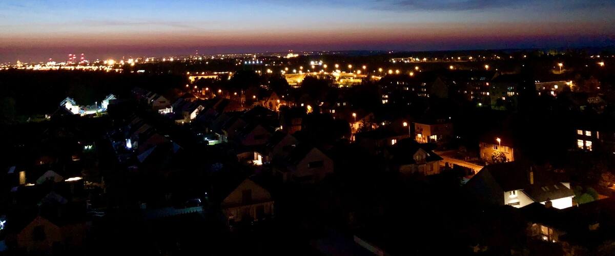 Szczecin during Sunset