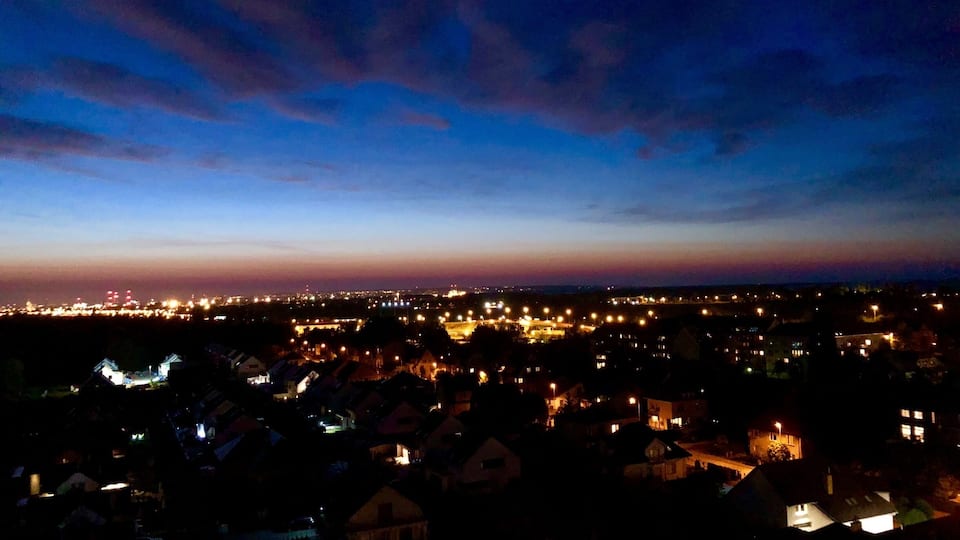 Szczecin during Sunset