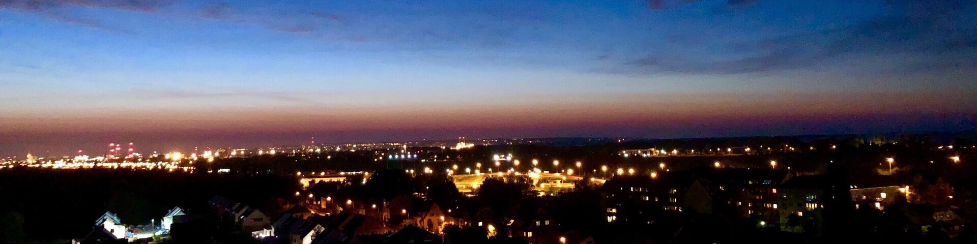 Szczecin during Sunset