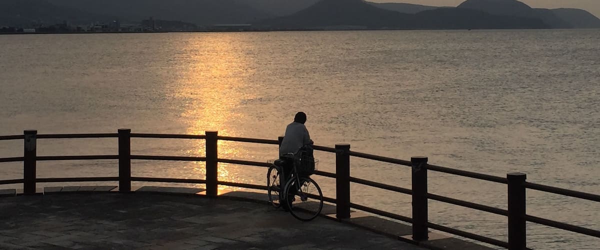 Taken March 2019. Takamatsu waterfront area is great for a nice stroll any time of day