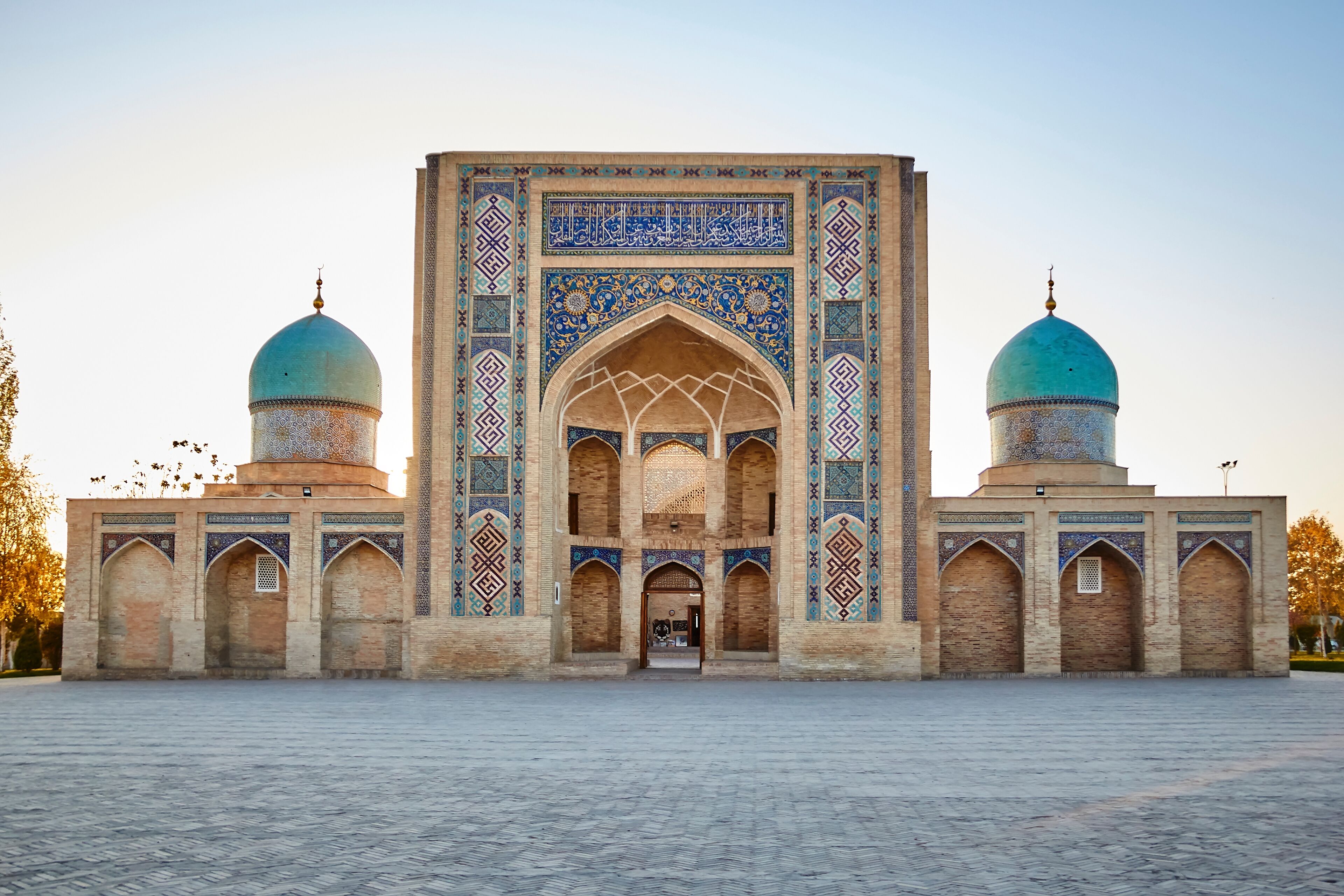 Hast Imam Square (Hazrati Imam) is a religious center of Tashkent., Shutterstock ID 1013136355, Purchase Order: SP-1938, Order Number: SP-1938 Aeroflot Q3-4 Campaign, Client/Licensee: Expedia Media So