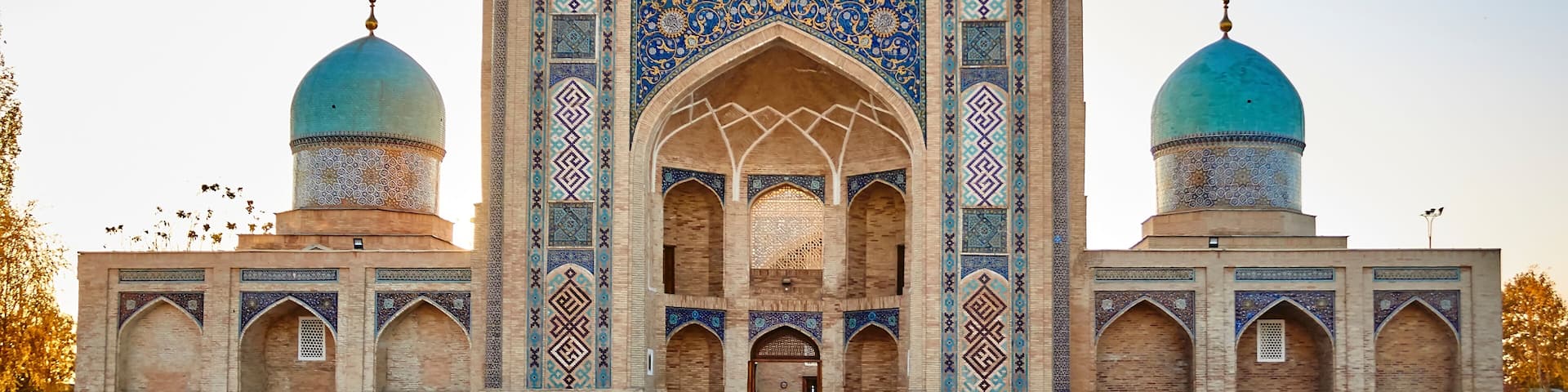 Hast Imam Square (Hazrati Imam) is a religious center of Tashkent., Shutterstock ID 1013136355, Purchase Order: SP-1938, Order Number: SP-1938 Aeroflot Q3-4 Campaign, Client/Licensee: Expedia Media So