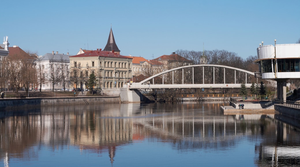 River Suur-Emajgi, Tartu, Estonia, early spring