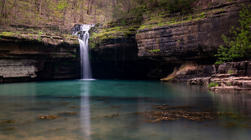 Waterfall in the Ozarks in Missouri