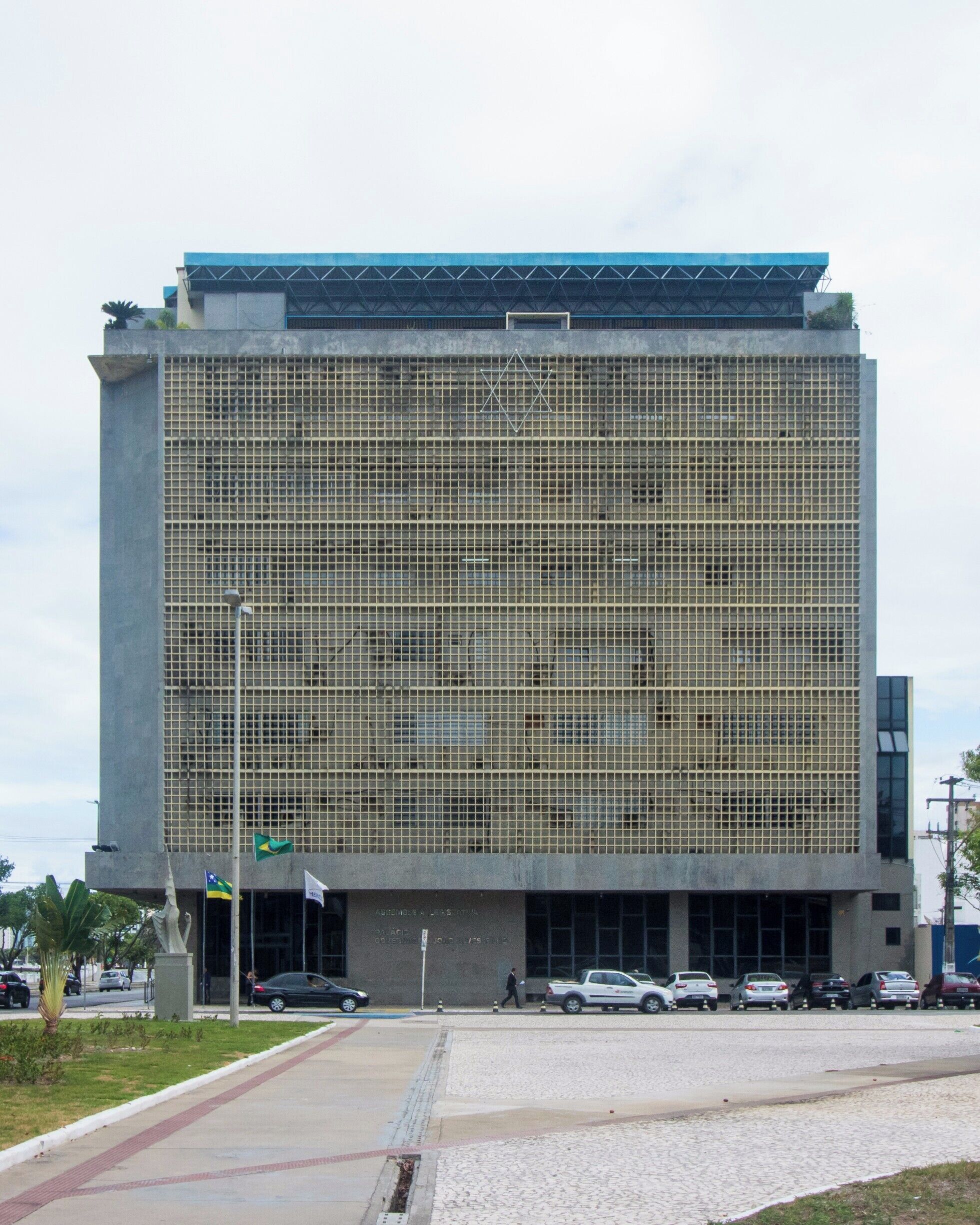 Assembleia Legislativa de Sergipe, Praça Almirante Barroso, Aracaju, Sergipe. An example of regional Brutalist architecture in Brazil. #BVStrove