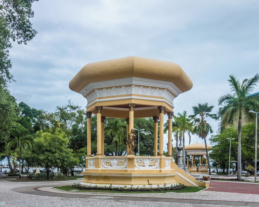 Bandstand at Praça Fausto Cardoso, Aracaju, Sergipe. #BVStrove
