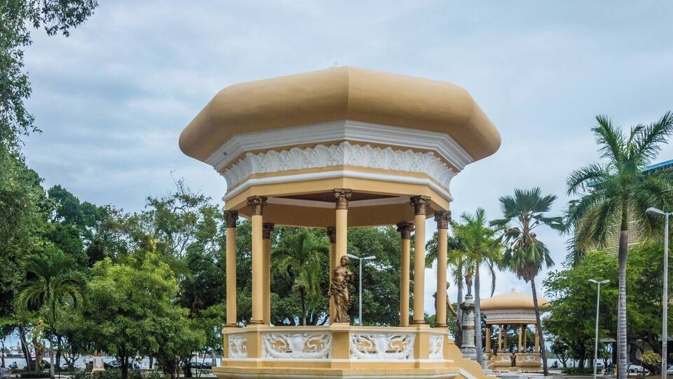 Bandstand at Praça Fausto Cardoso, Aracaju, Sergipe. #BVStrove