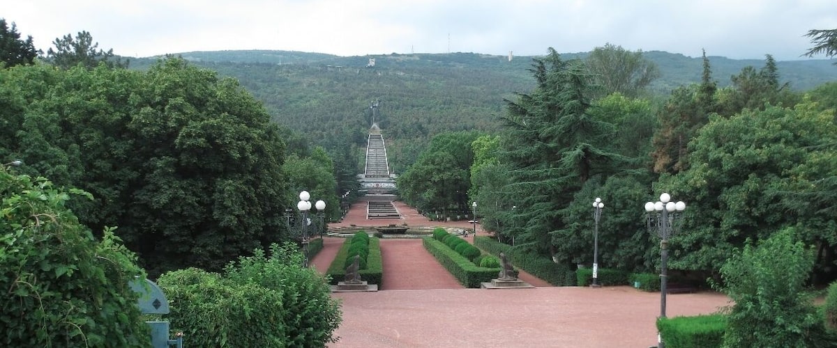 View from Tbilisi's Vake Park.