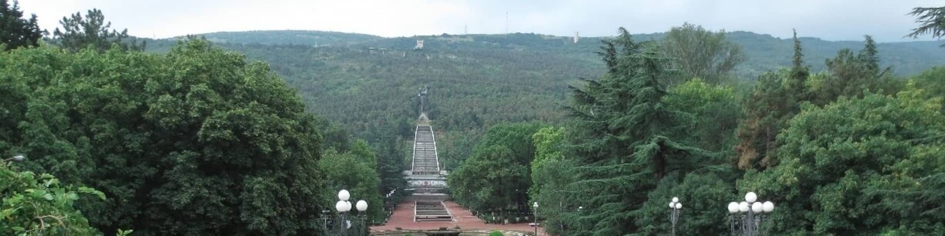 View from Tbilisi's Vake Park.