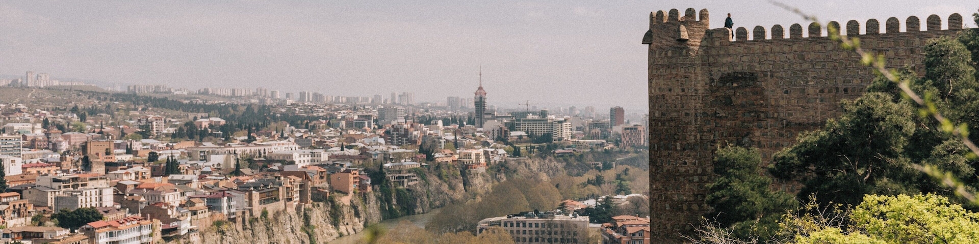 Narikala Fortress in #Tbilisi is certainly a place for spectacular views!