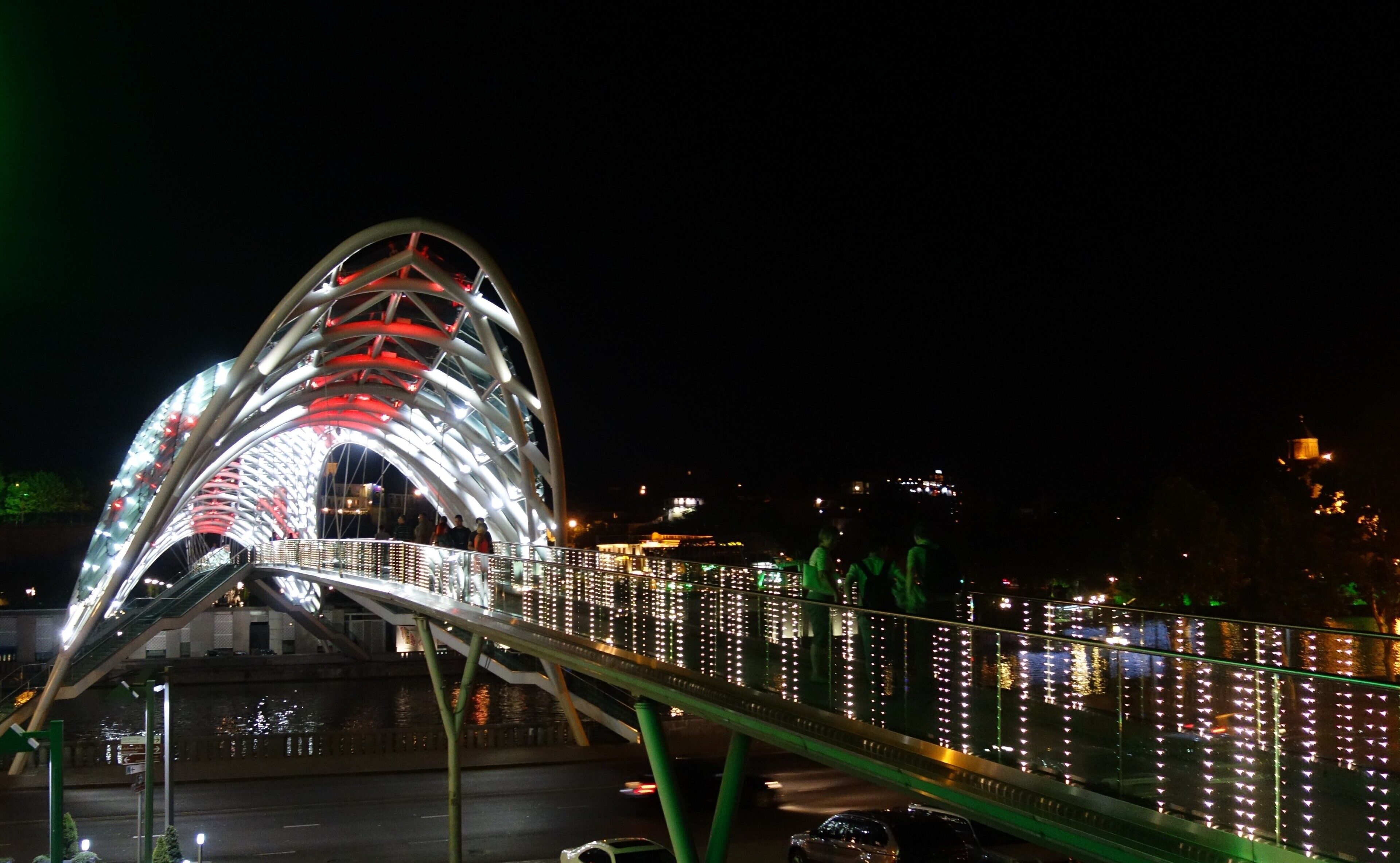 The Bridge of Peace is definitely the attraction one wouldn’t want to miss in Tbilisi. It is a pedestrian glass and steel bridge in a bow-shaped design that sits over the Mtkvari river. It was officially opened in May 2010. The bridge was brought to Georgia from Italy in 200 unassembled components. The bridge is 156 meters long and has more than 10 000 LED bulbs built-in, that are switched on daily 90 minutes before the sunset.  #TroveOnTuesday  #OntheRoad