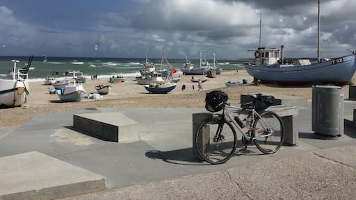 Beach in Vorropur, Danmark 🚴👍😀🍰