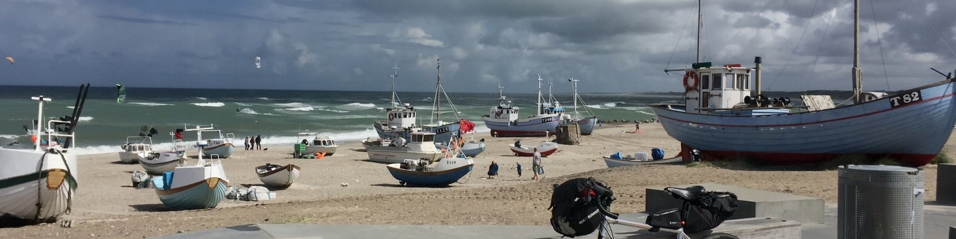 Beach in Vorropur, Danmark 🚴👍😀🍰