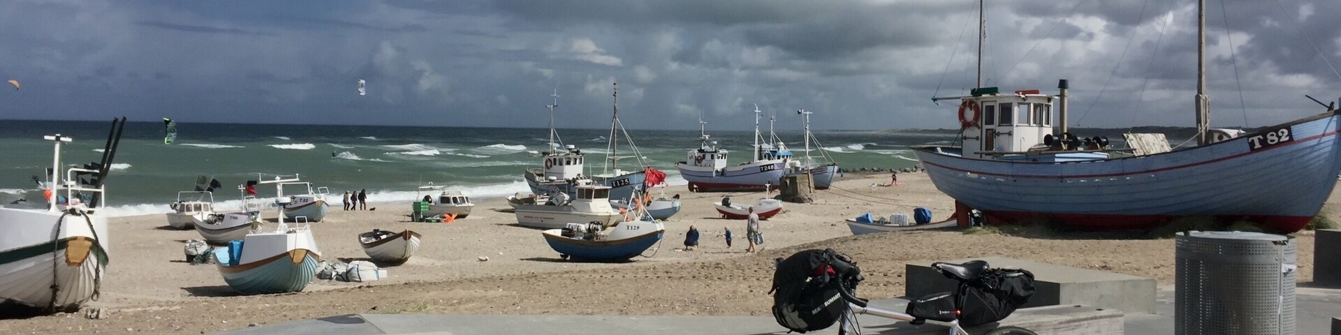 Beach in Vorropur, Danmark 🚴👍😀🍰