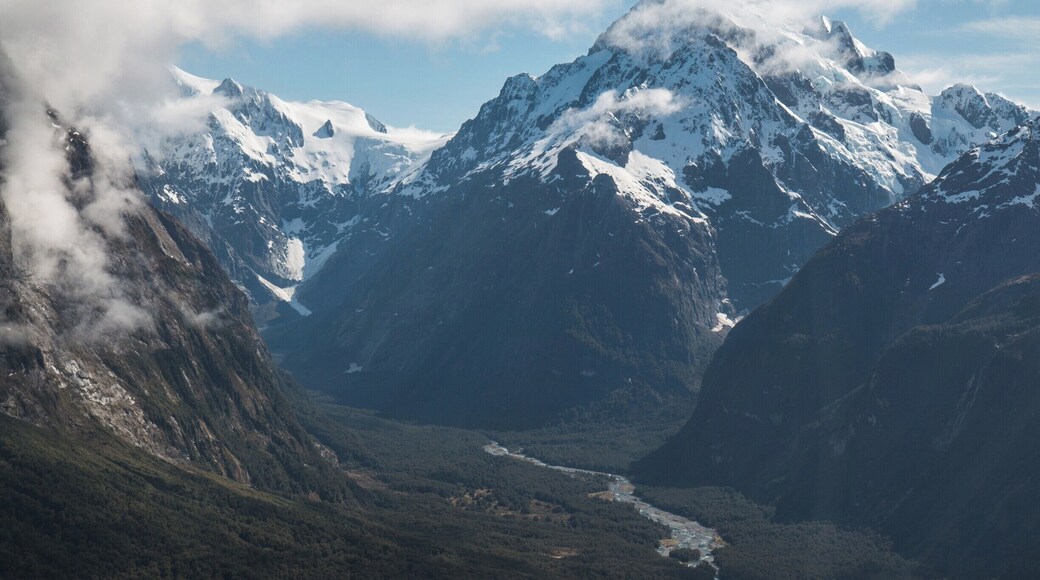If you can afford it, I recommend splurging on a helicopter flight or fixed wing plane ride to Milford from Queenstown or Wanaka. The views of Fiordland from above are unbeatable.