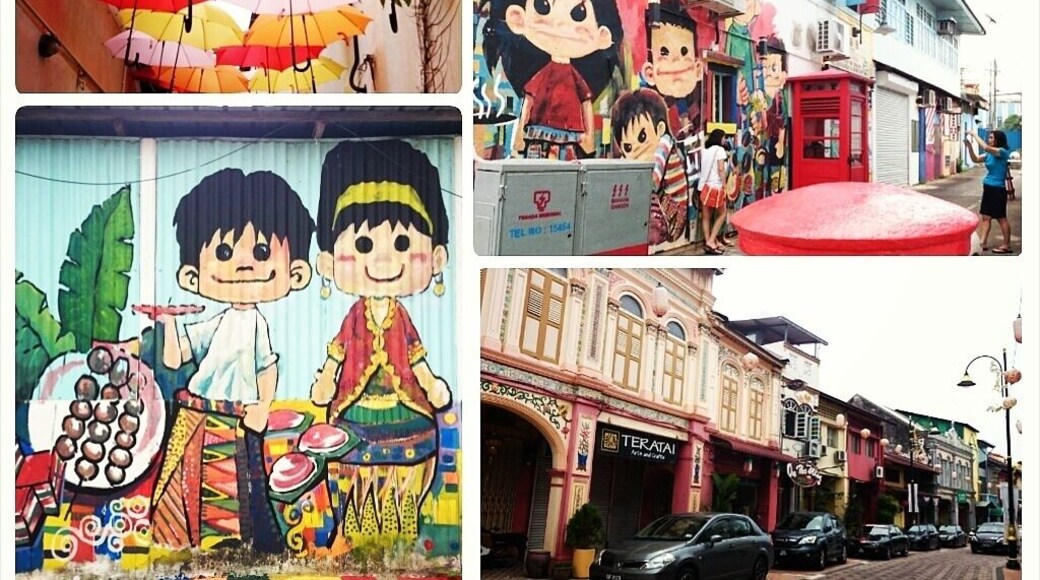 Terengganu's #Chinatown is a smaller version of George Town's with the old-town feel and street murals. Don't forget to explore the different lanes with different themes situated on both sides of Jalan Kampung Cina