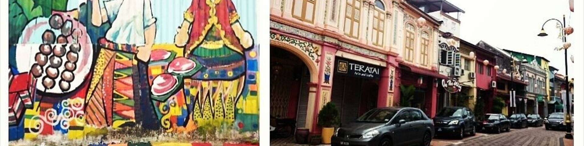 Terengganu's #Chinatown is a smaller version of George Town's with the old-town feel and street murals. Don't forget to explore the different lanes with different themes situated on both sides of Jalan Kampung Cina