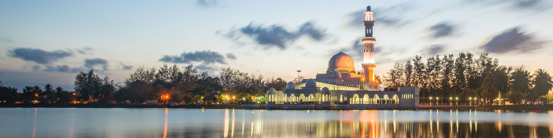 Floating Mosque in Kuala Terengganu, Malaysia