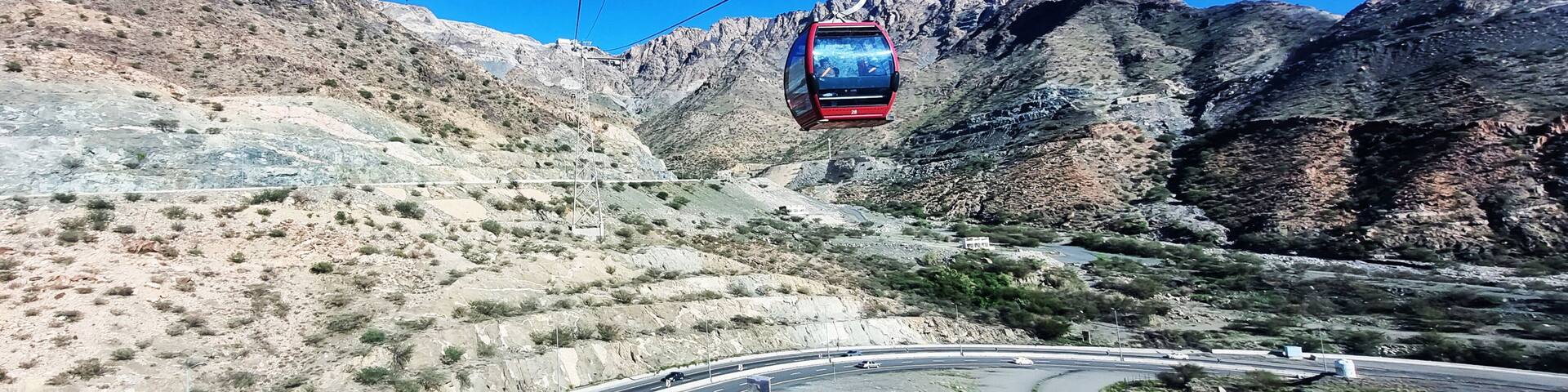 Taif scenery view from Al Hada Cable Car