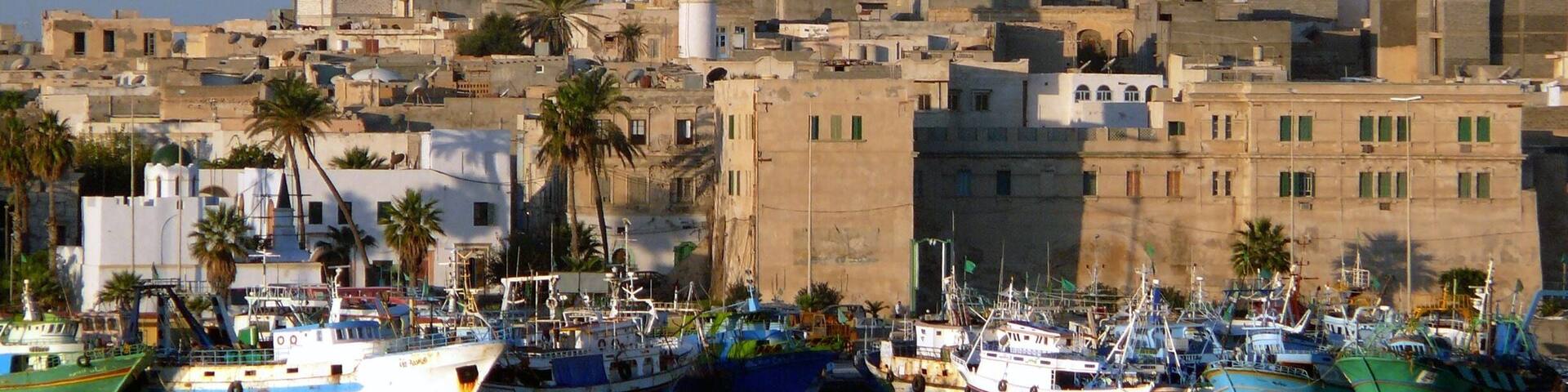 The view of #Tripoli harbor in more pleasant days. No more tourists go there, if there were ever many. Sad but the way of the world today.