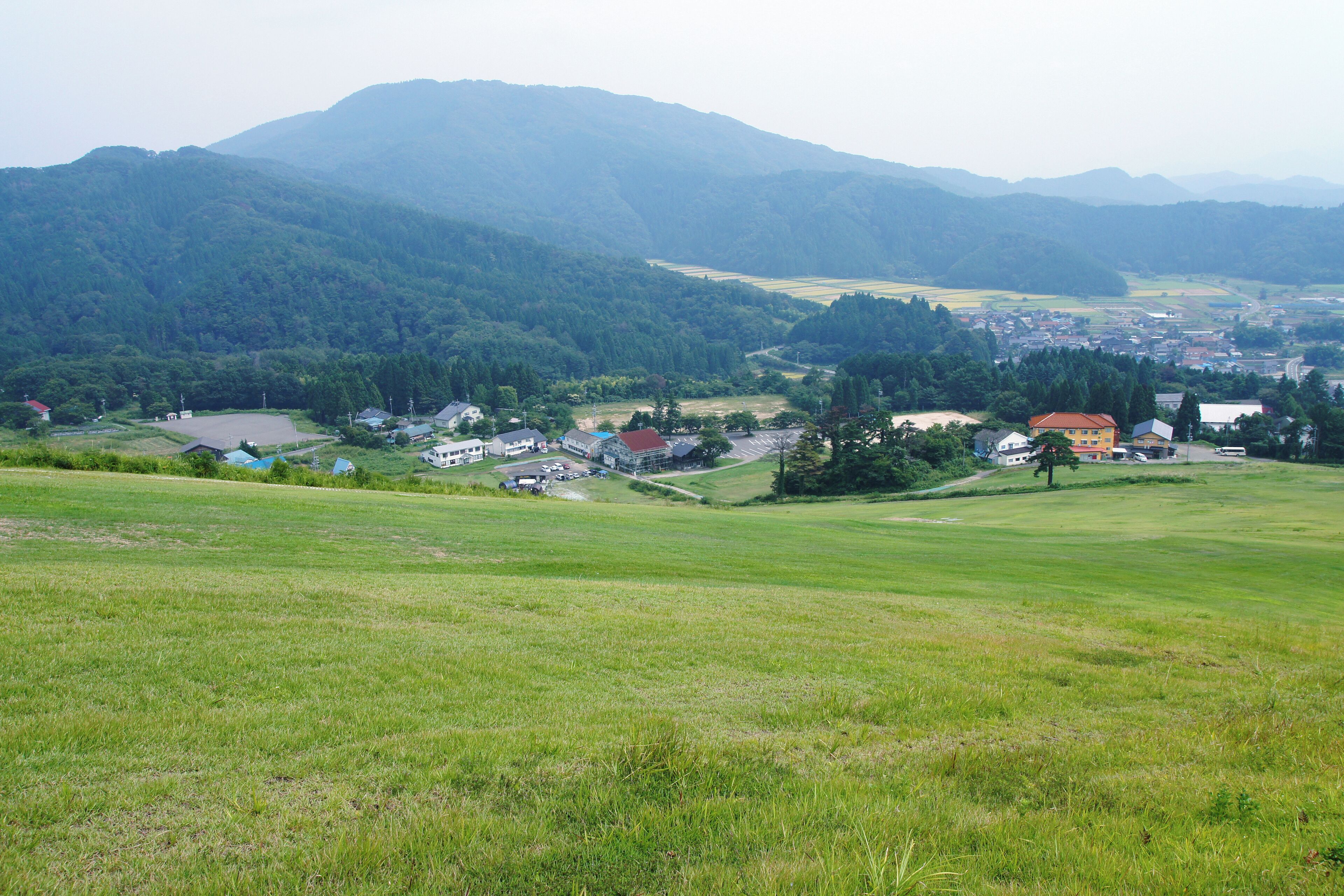 At Mount Kannabe in Kannabe highlands, Toyooka, Hyogo prefecture, Japan.