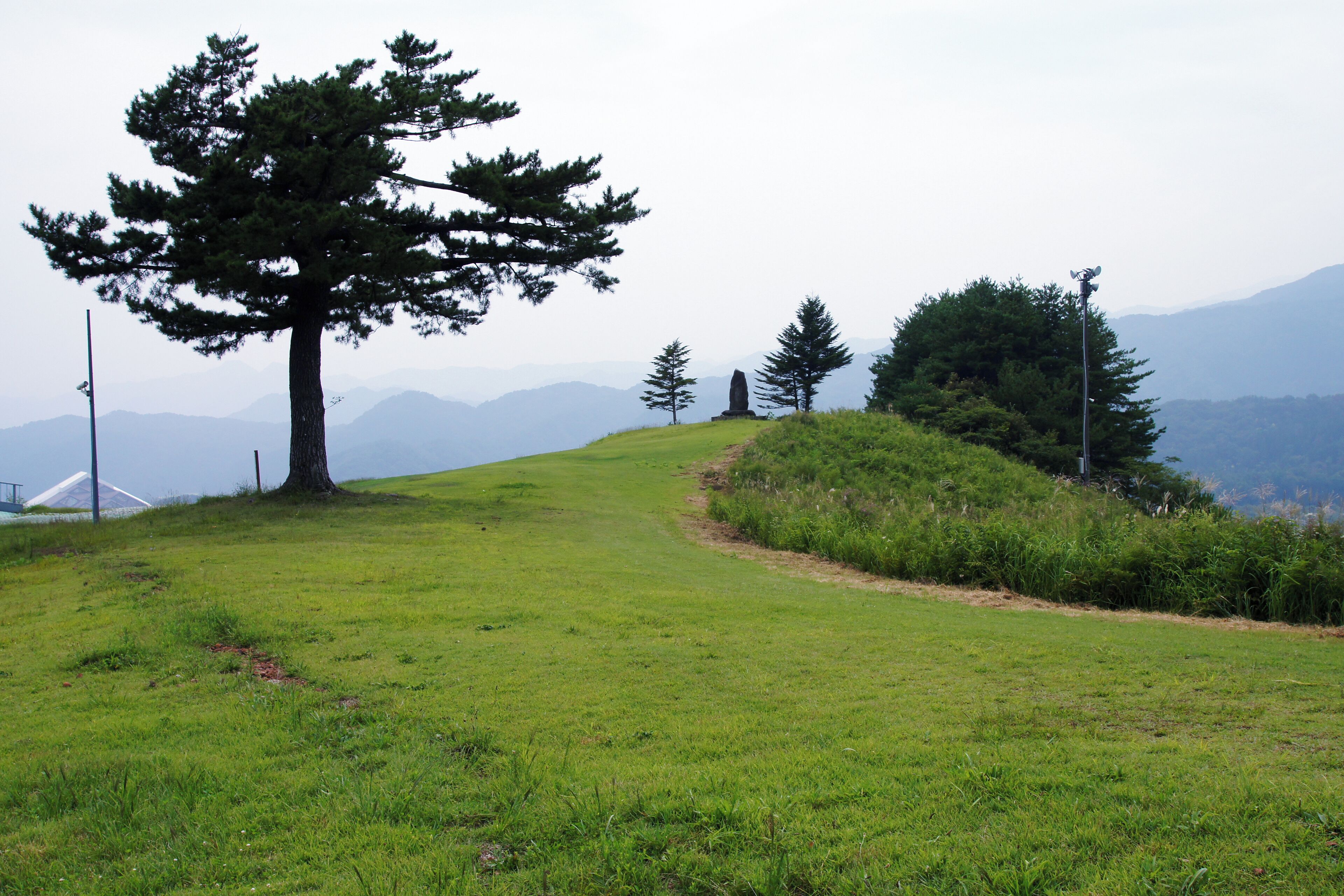 At Mount Kannabe in Kannabe highlands, Toyooka, Hyogo prefecture, Japan.