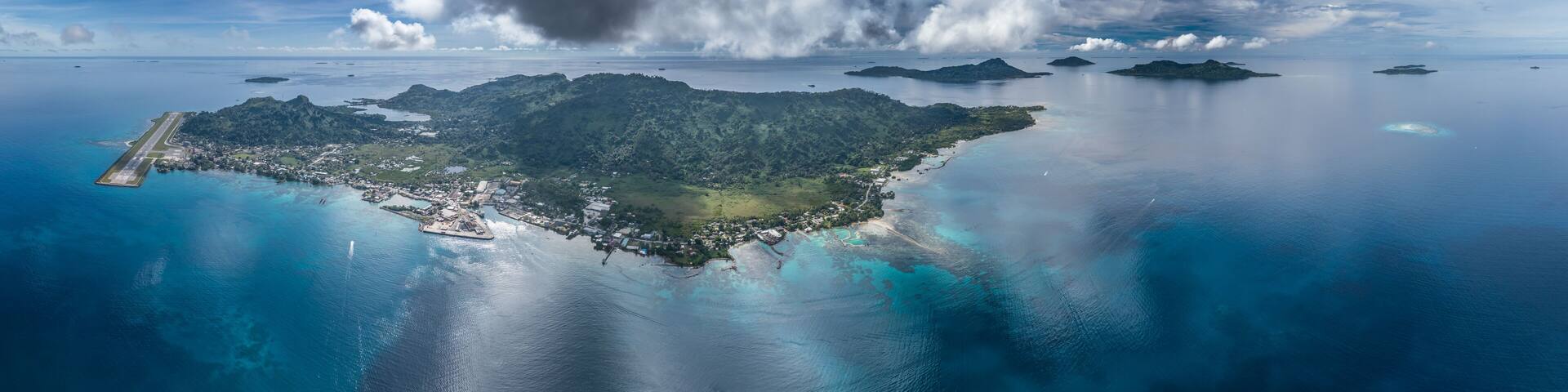 The remote pacific island of Chuuk / Truk is part of the Federated States of Micronesia.