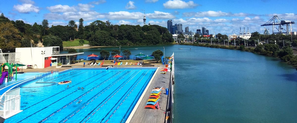 One of Auckland, New Zealand's hidden gems, the Parnell Baths is a fantastic salt water pool. And this amazing location with city views can't be beaten either!