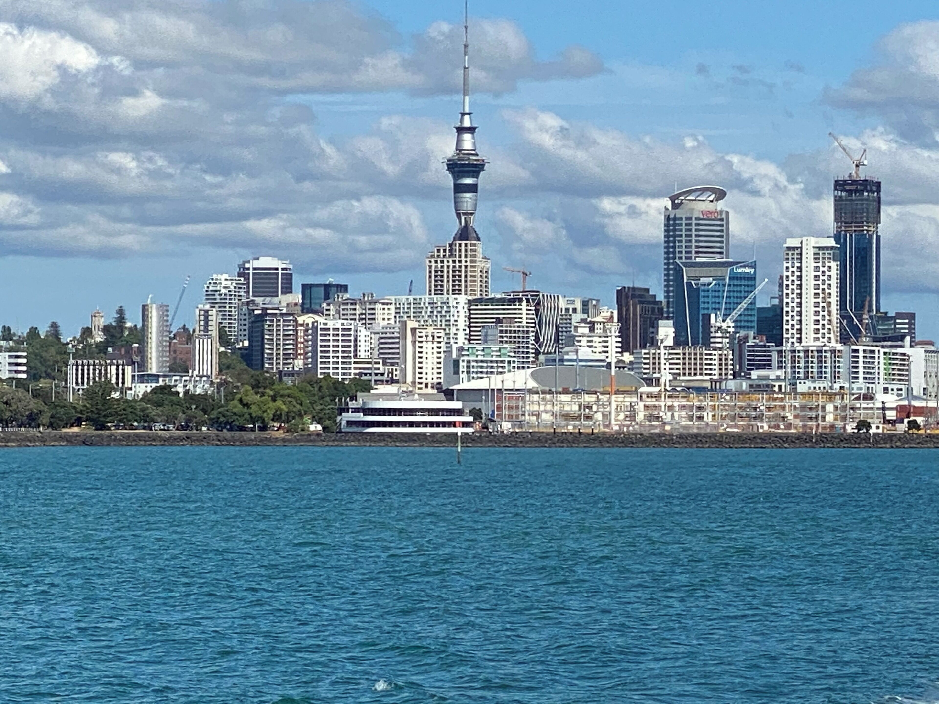 Great view of Auckland CBD from a harbour tour #NewZealand #Auckland