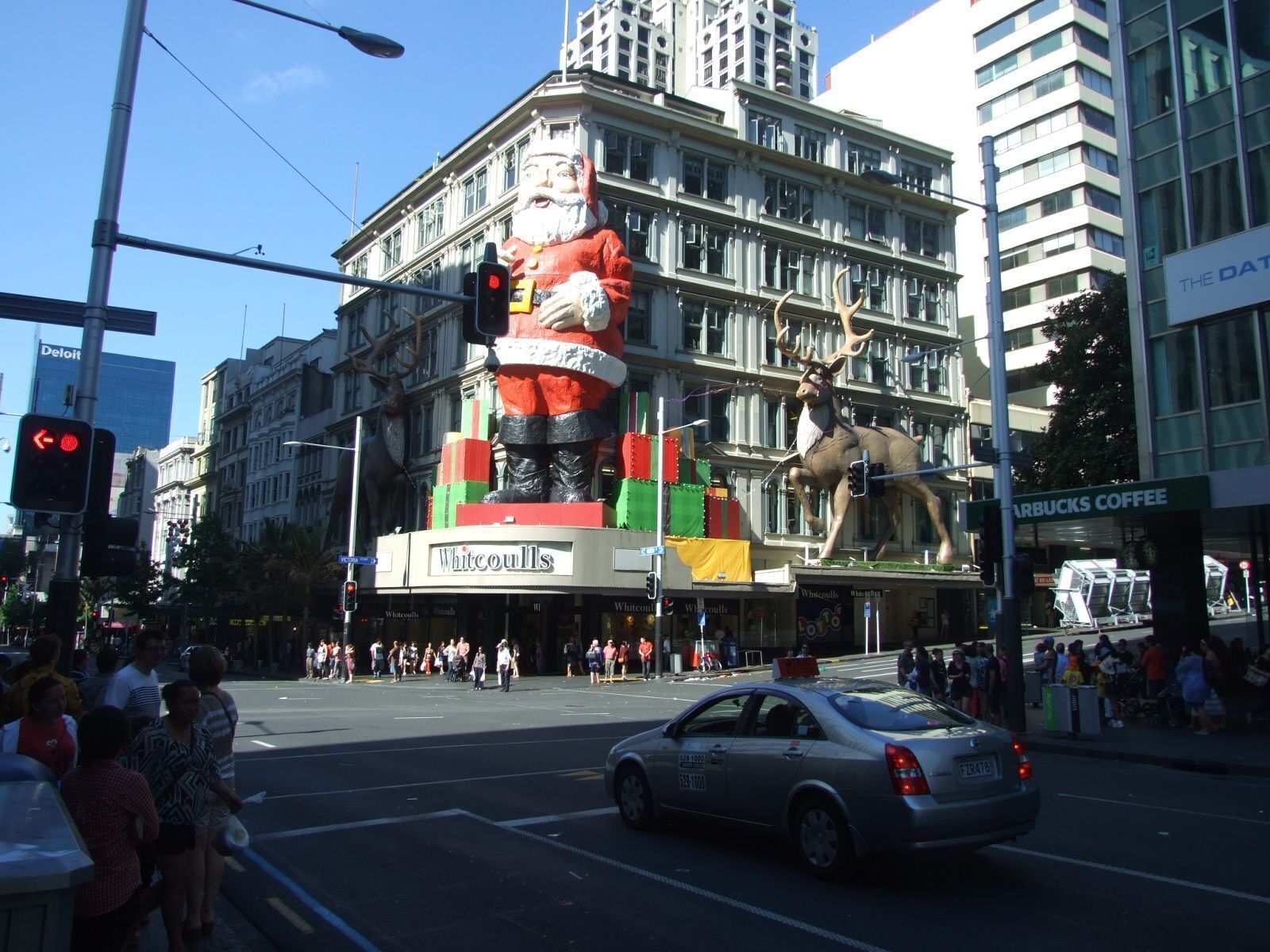 Auckland Central is well prepared for Christmas and Santa Parade.