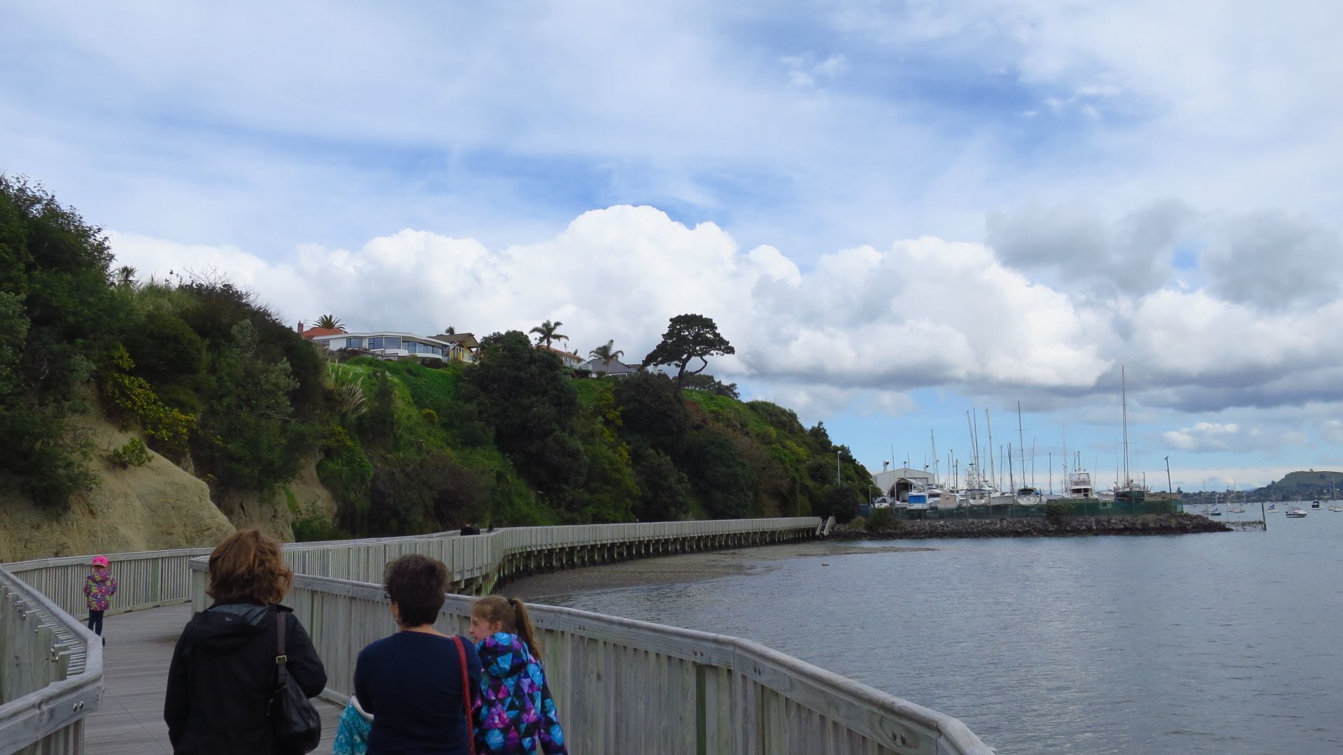 Continuing our walk along the Pacific Ocean near Bucklands Beach Auckland