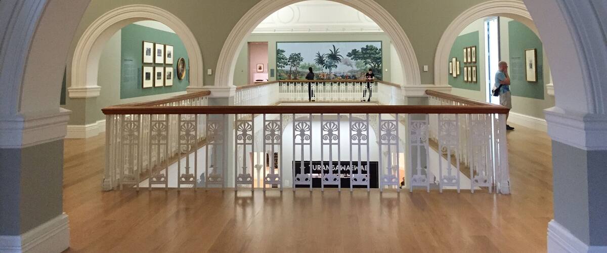 Great way to kill a couple hours indoors - loved this gallery