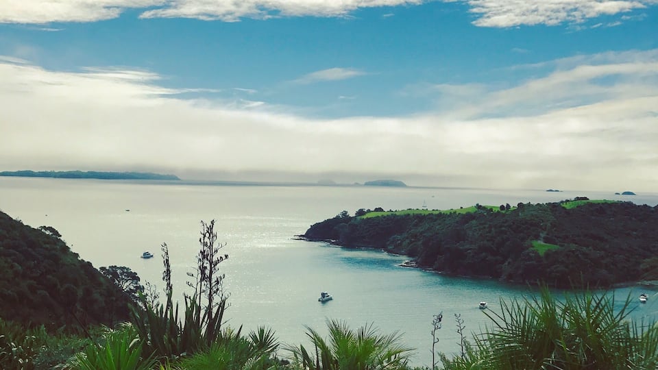 Delamore lodge on Waiheke Island -