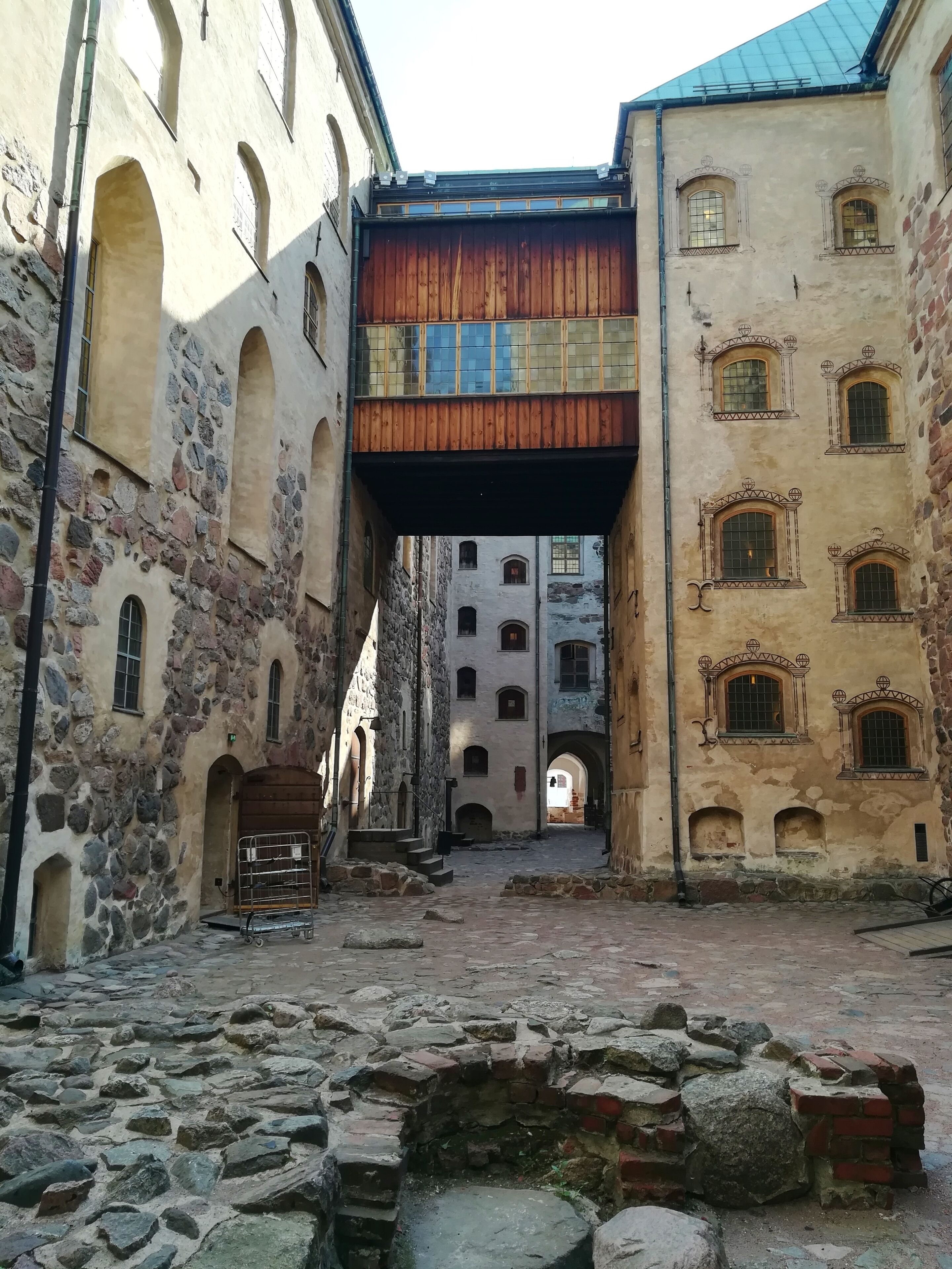 Turku Castle is a more than 700 year old historical monument. It has stood guard over the river Aura estuary since the 1280’s. 
During its history it has been a defensive bastion, a majestic court, an administrative centre, a prison, a storehouse and a barracks. Nowadays the castle is a must visit tourist attraction in Finland.
In the 1941 bombings the castle was left in ruins. After the end of the war restaurations began. Nowadays the periods of construction can be seen in labyrinthine passages, walled up doors and windows and in mysterious staircases. #culture
https://www.turunlinna.fi/en/index.html