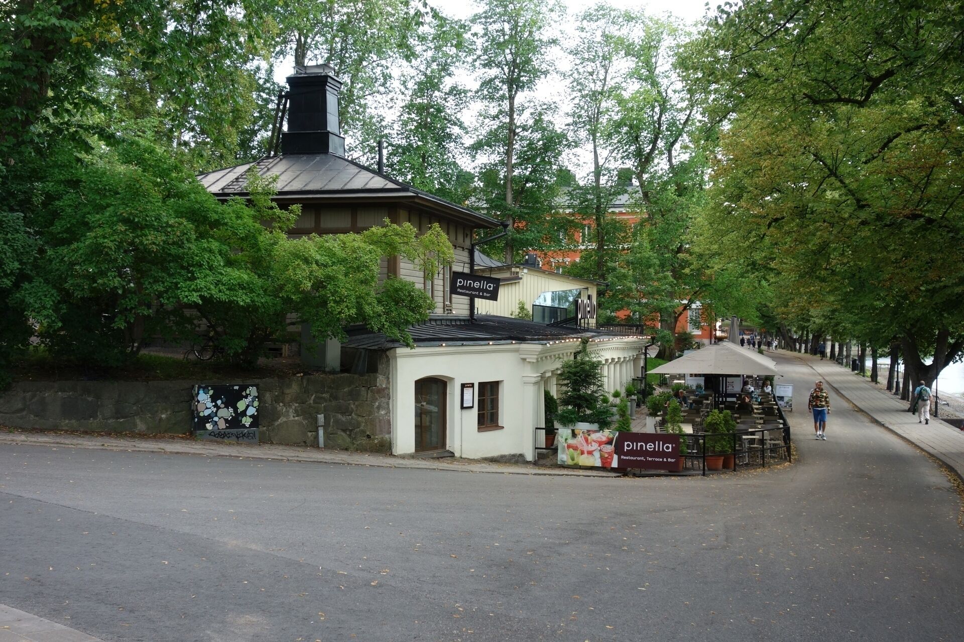 Along the Aura river, near the cathedral