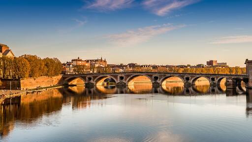 Pont Neuf sur la Garonne à Toulouse, Haute-Garonne en Occitanie, France