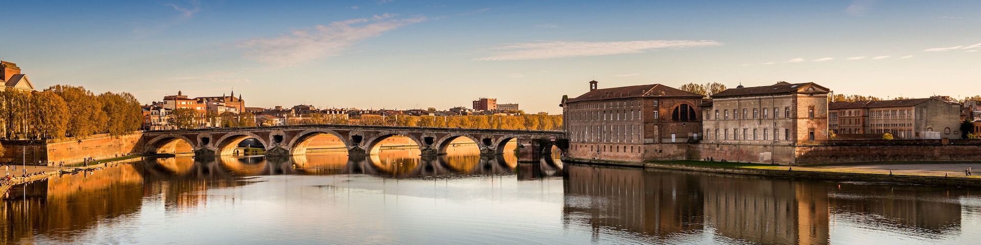 Pont Neuf sur la Garonne à Toulouse, Haute-Garonne en Occitanie, France