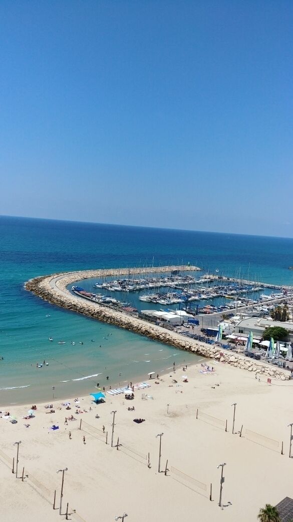 View from Reinaissance Hotel in Tel Aviv.