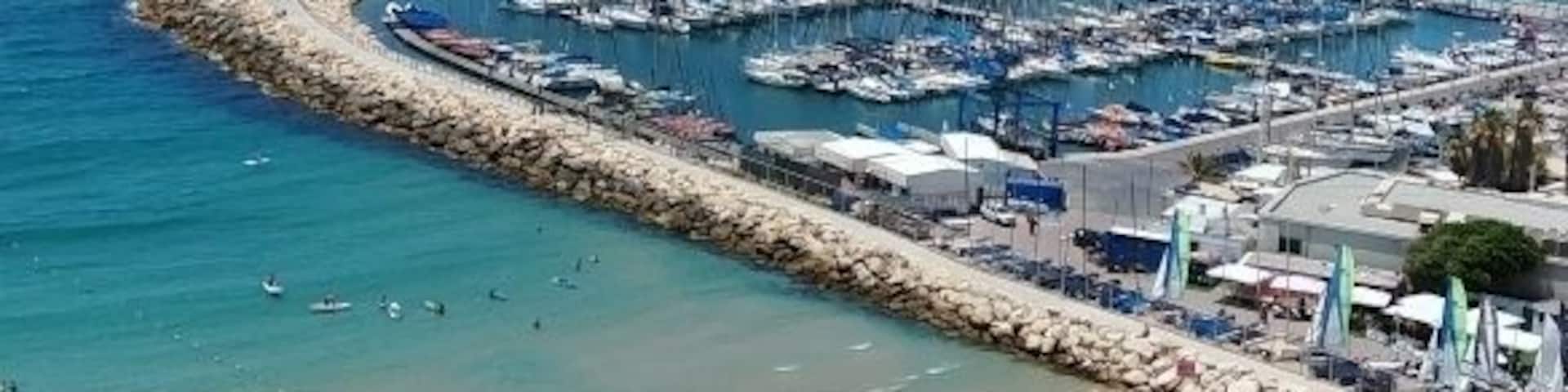 View from Reinaissance Hotel in Tel Aviv.