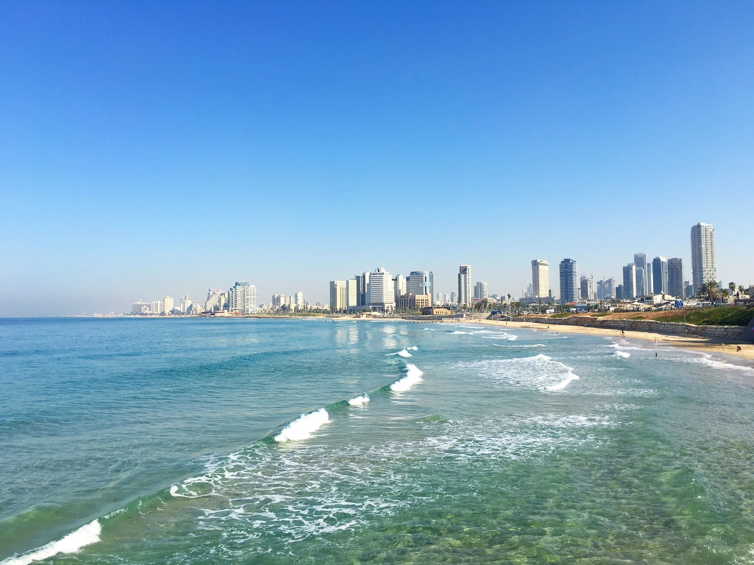 View of Tel Aviv from Jaffa #lifeatexpedia